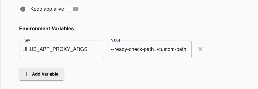 Proxy argument overrides